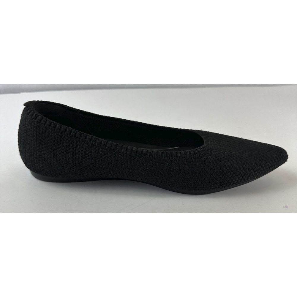 VIVAIA Aria Knit Pointed Toe Water Repellent Ballet Flats Black Size EU 40 US 9 - Picture 6 of 14